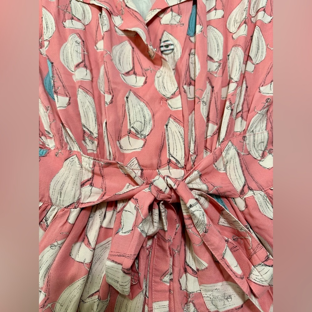Anthropologie Maeve Sailboat Romper - Picture 6 of 7